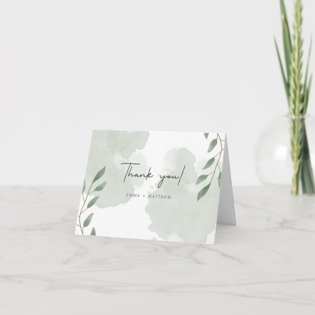 Faltkarte Dankeskarte (Vorderseite)