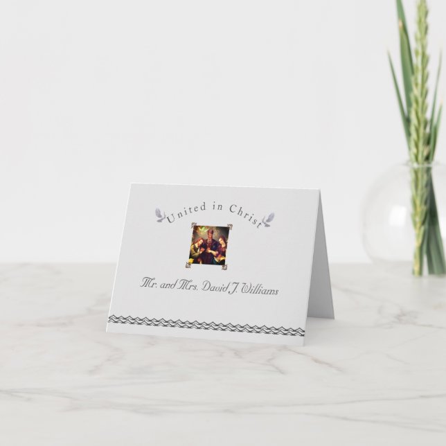 Faltkarte Dankeskarte (Vorderseite)