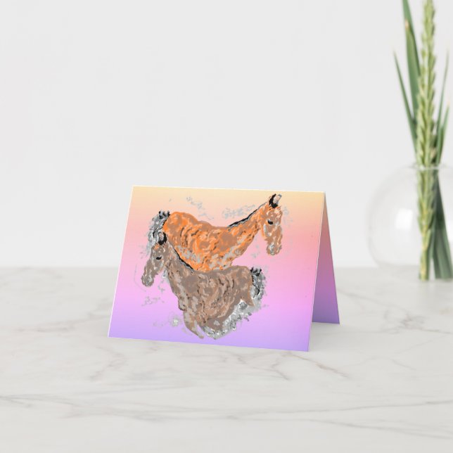 Faltkarte : Dusty Day Race innerhalb (Vorderseite)