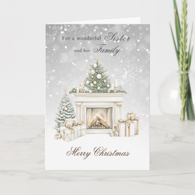 Faltkarte Feiertagskarte (Vorderseite)