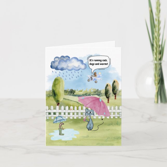 Faltkarte Feiertagskarte (Vorderseite)