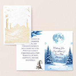 Faltkarte Folienkarte