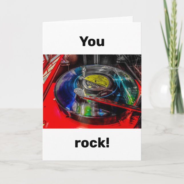 Faltkarte - Happy Birthday Karte (Vorderseite)