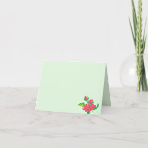 Faltkarte: Japanische Blume