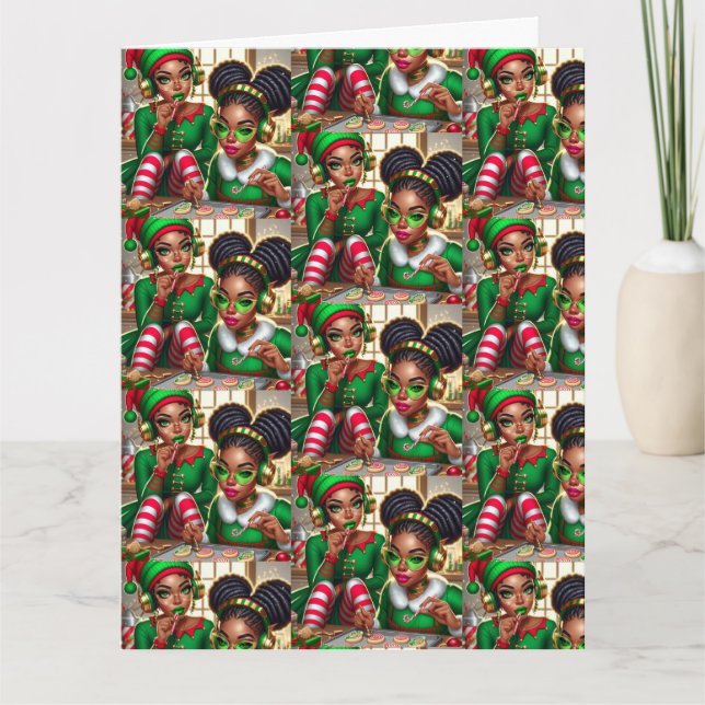 Faltkarte Karte (Vorderseite)