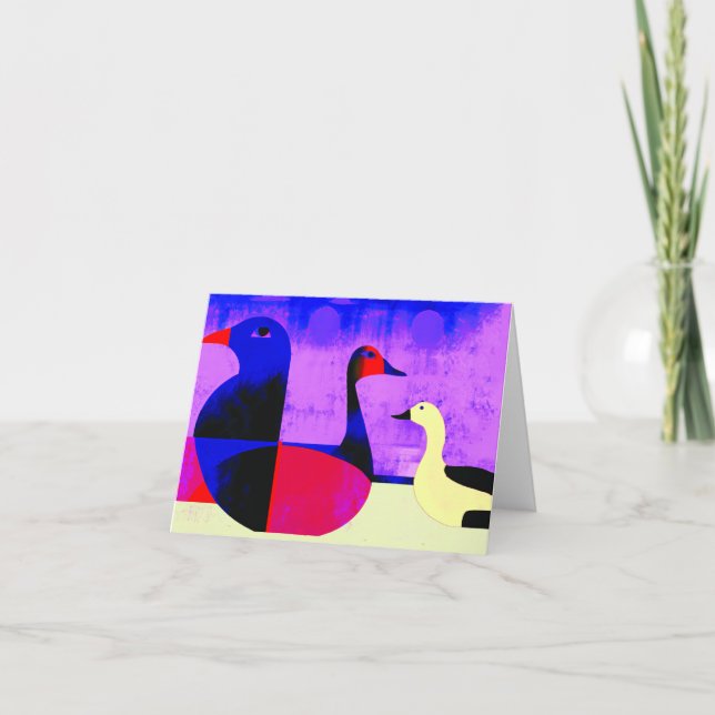 Faltkarte Karte (Vorderseite)