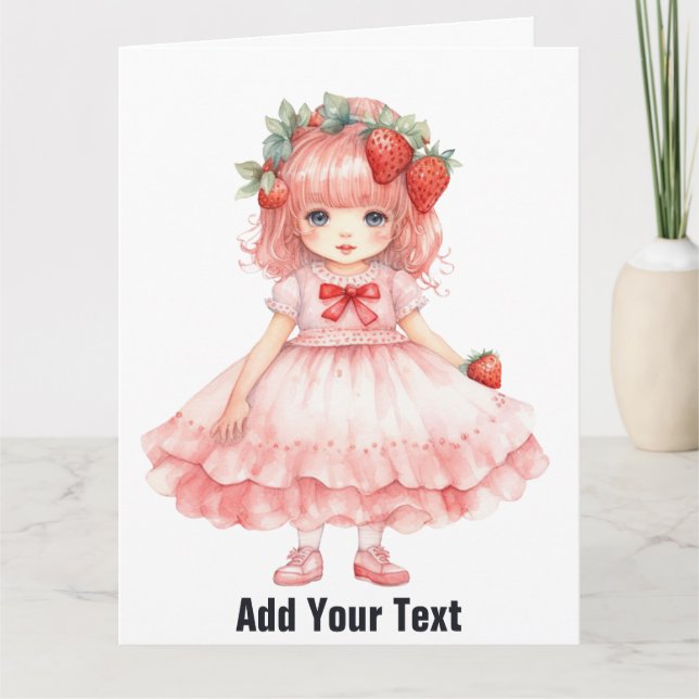 Faltkarte Karte (Vorderseite)