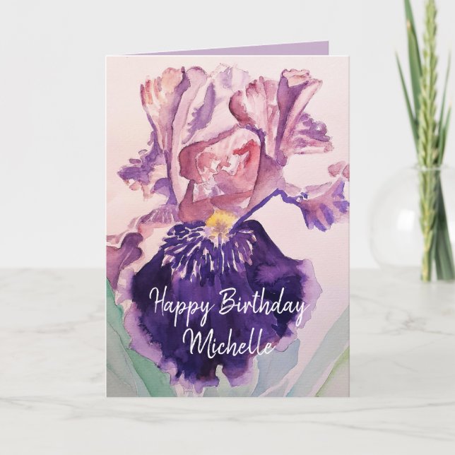 Faltkarte Karte (Vorderseite)