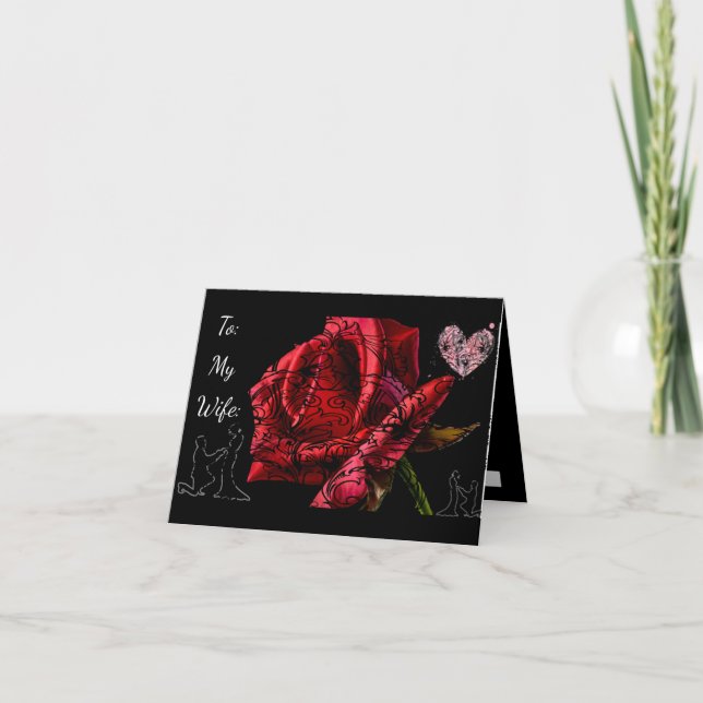 Faltkarte Karte (Vorderseite)