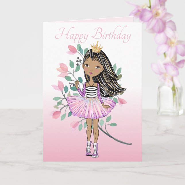 Faltkarte Karte (Orchidee)