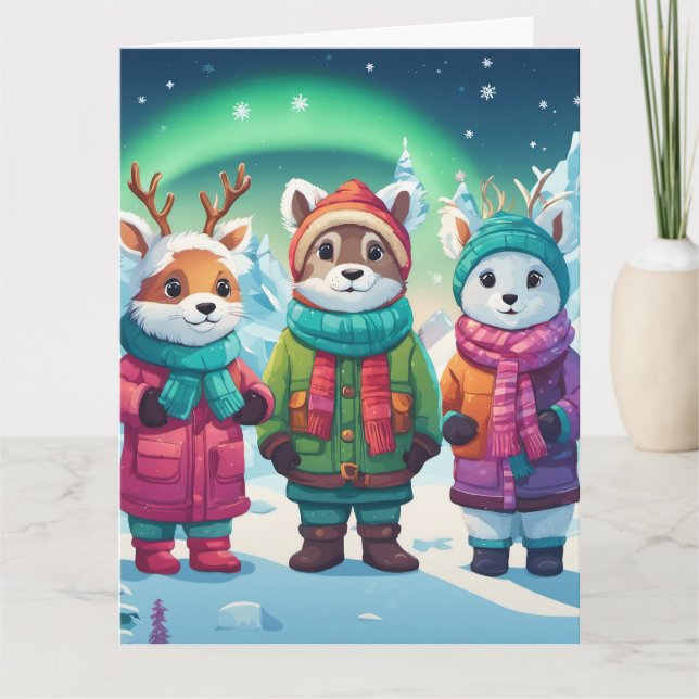 Faltkarte Karte (Vorderseite)