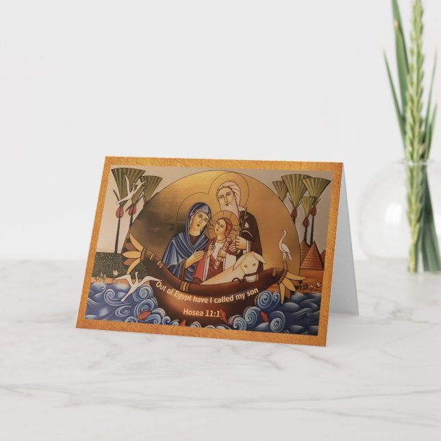 Faltkarte Karte (Vorderseite)