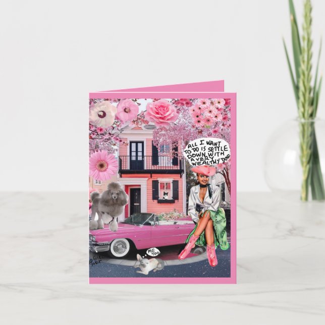 Faltkarte Karte (Vorderseite)