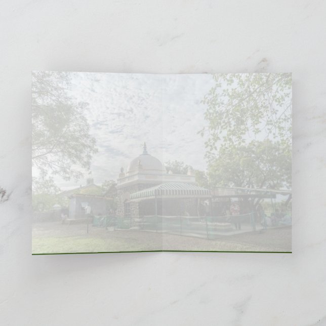 Faltkarte Karte (Innenseite)