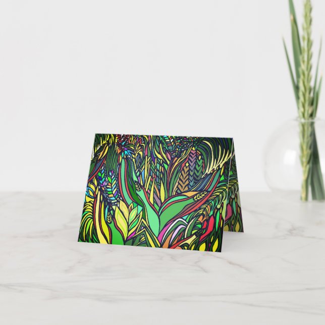 Faltkarte - Khayam Paradise Collection Karte (Vorderseite)