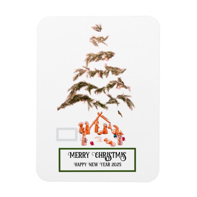 Faltkarte Magnet (Vertikal)