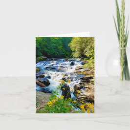 Faltkarte mit Naturmotiv Karte