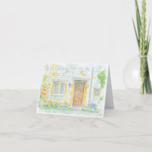 Faltkarte mit originalem Kunstwerk Karte