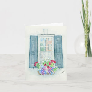 Faltkarte mit originalem Kunstwerk Karte