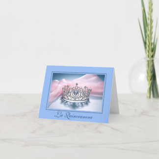 Faltkarte Quinceanera Einladung