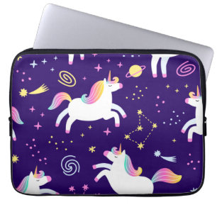 Faltpapier für das Muster des Fanclubs Unicorn Laptopschutzhülle