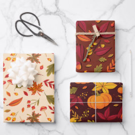 Faltpapier für den Fall Geschenkpapier Set