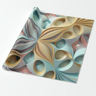 Faltpapier für die Pastel-3D-Effektstruktur Geschenkpapier