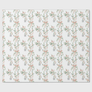 Faltpapier für pastellfarbene Osterflora Geschenkpapier