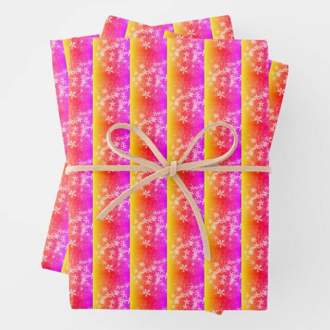 Faltpapier "Prism Pattern" Geschenkpapier Set (Beispiel)