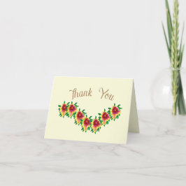 Faltschachtel Dankeschön Card September Perenniel  Dankeskarte