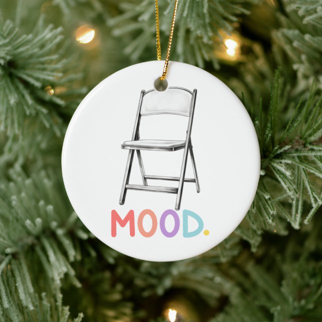 Faltstuhl Stimmung Montgomery Alabama Brawl Keramik Ornament (Baum)