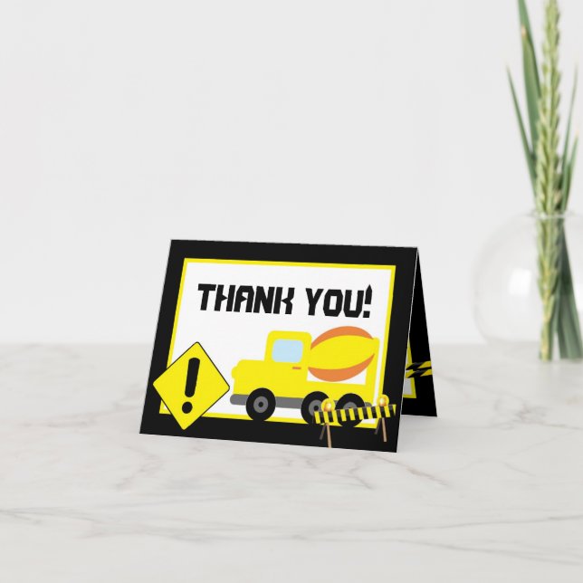 Faltt Danke Kartenkonstruktion (Vorderseite)