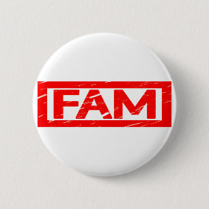 Fam Briefmarke Button