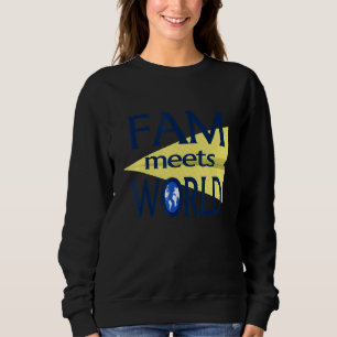 Fam Meets World Sitcom Familienurlaub Spaß Thema P Sweatshirt