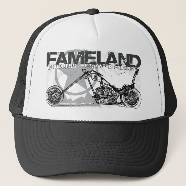 Fameland Chopper Hollywood - Hut #5 Truckerkappe (Vorderseite)