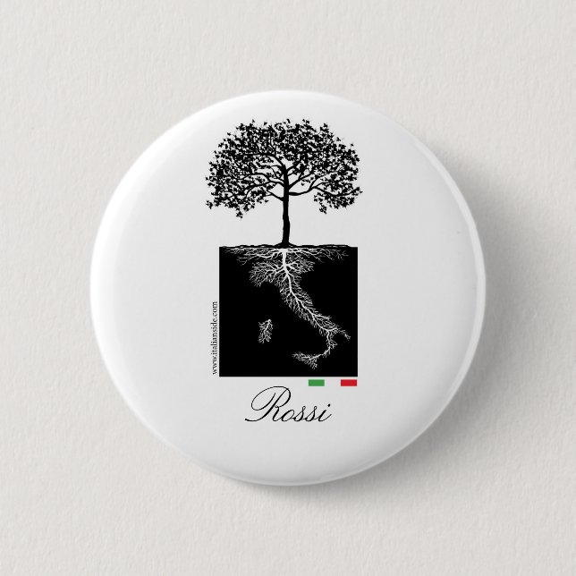 Famiglia Italiana Knopf Button (Vorderseite)