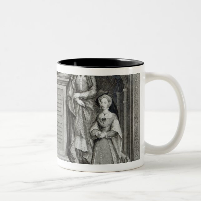Familia Regia Zweifarbige Tasse (Rechts)
