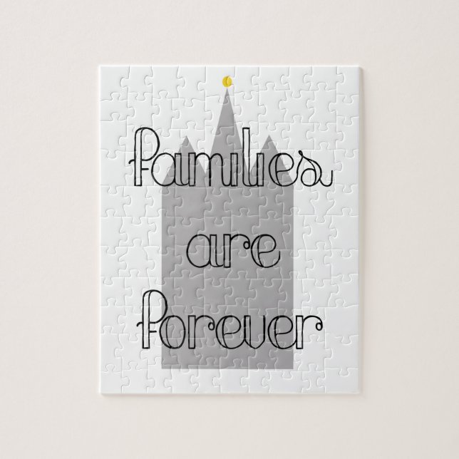 Familiare Forever Mormon Lds Temple (Vertikal)