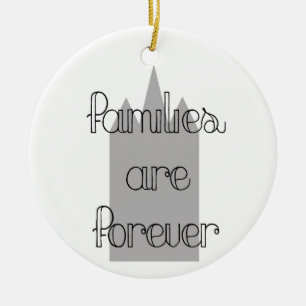 Familiare Forever Mormon Lds Temple Keramik Ornament