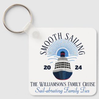 Familiäres Matching Cruise Vacation Name & Year Schlüsselanhänger
