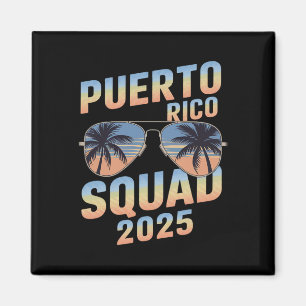 Familie 2025 Matching Puerto Rico Familienausflug Magnet