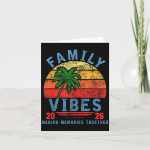 Familie 2026 Vibes Familienzusammenkunft Urlaub Ma Karte