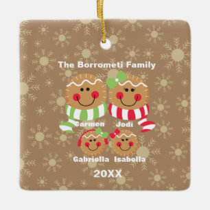 Familie 4 der keramikornament