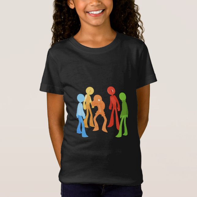 Familie Alan Animer Becker T-Shirt (Vorderseite)