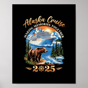 Familie Alaska Kreuzfahrt Erinnerungen Schaffen 20 Poster