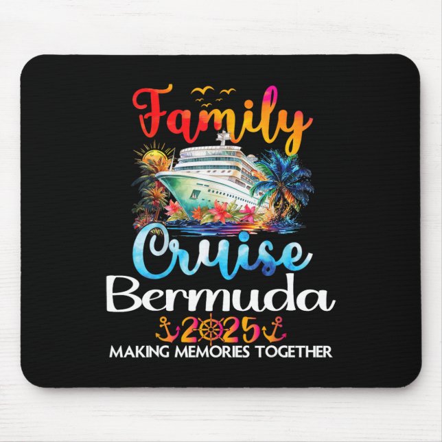Familie Bermuda Schifffahrt Bermuda Mousepad (Vorne)
