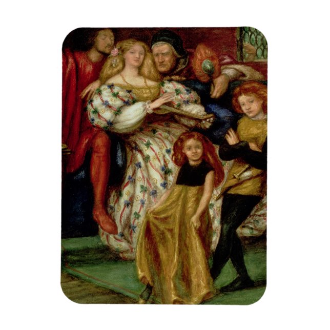 Familie Borgia, 1863 Magnet (Vertikal)