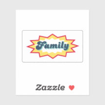 Familie, Comic-Book-Pop-Design