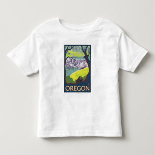 Familie der Biber Kleinkind T-shirt