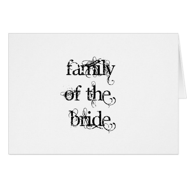 Familie der Braut (Vorderseite (Horizontal))